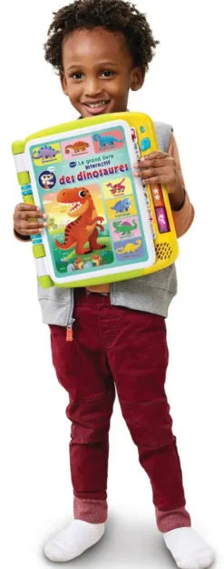 LE GRAND LIVRE INTERACTIF DES DINOSAURES
