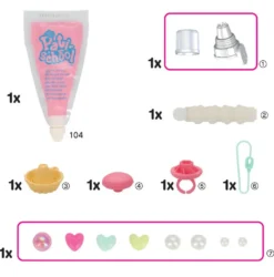 LE KIT DE DECORATION ROSE