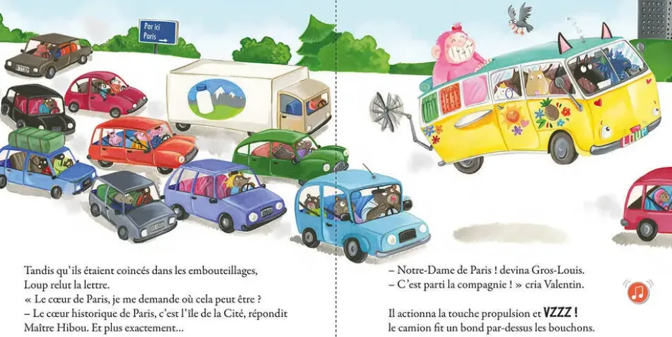 LE LOUP QUI EXPLORAIT PARIS EN MUSIQUE