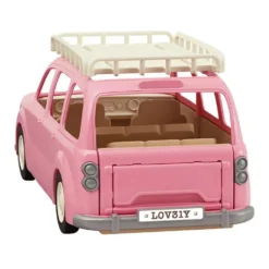 LE MONOSPACE ROSE ET SET DE PIQUE-NIQUE - SYLVANIAN VEHICULES