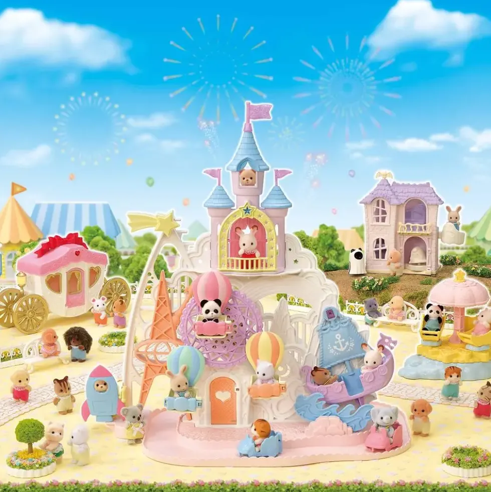 LE PARC D'ATTRACTION FEERIQUE - SYLVANIAN FAMILLES