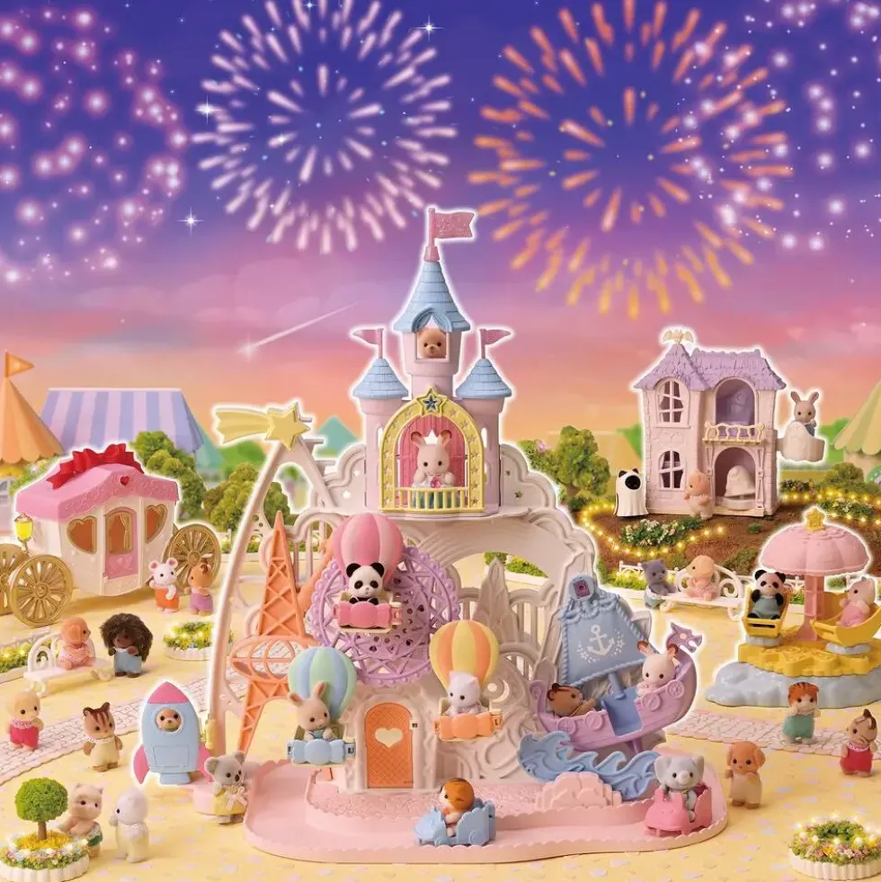 LE PARC D'ATTRACTION FEERIQUE - SYLVANIAN FAMILLES