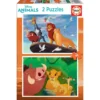LE ROI LION - PUZZLE 2 X 48 PIECES