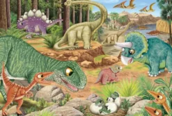 LES DINOSAURES S’AMUSENT, 3X24 PIECES