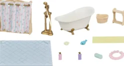 LE SET BAIGNOIRE ET DOUCHE - SYLVANIAN MEUBLES ET ACCESSOIRES
