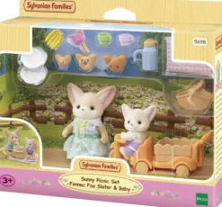 LE SET DE PIQUE-NIQUE DES FRERES ET SŒURS FENNEC -SYLVANIAN FAMILLES