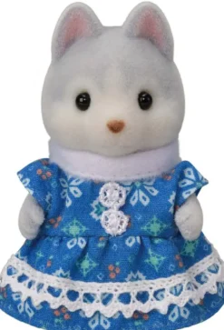 LES FRERES ET SŒURS HUSKY ET LEUR TANDEM - SYLVANIAN FAMILLES