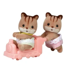 LES JUMEAUX ECUREUIL ROUX - SYLVANIAN TOUT POUR BEBES