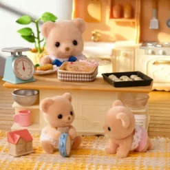 LES JUMEAUX OURS BISCUIT -SYLVANIAN FAMILLES