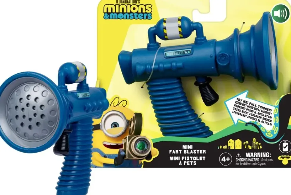 LES MINIONS 3 - MINI PISTOLET A PROUTS