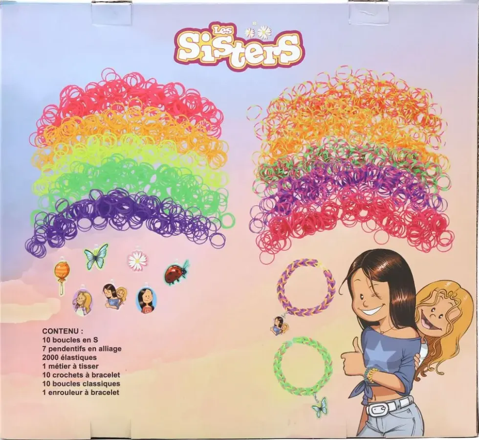 LES SISTERS - COFFRET BRACELETS LOOM