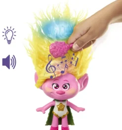 LES TROLLS - POUPEE VIVA MELODIES LUMIERES