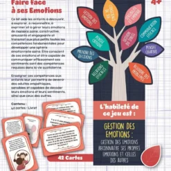 LIFE SKILLS - JEU DE CARTES GESTION DES EMOTIONS
