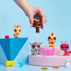 LITTLE PET SHOP -PACK DE 5 PETS - FERME