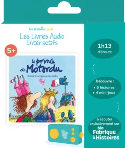 LIVRE AUDIO INTERACTIF - LE PRINCE DE MOTORDU - HISTOIRES ET JEUX DE MOTS