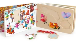 LIVRE-PUZZLE LES 4 SAISONS - SOPHIA TOULIATOU