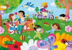 LIVRE-PUZZLE LES 4 SAISONS - SOPHIA TOULIATOU
