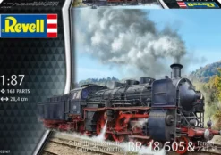 LOCOMOTIVE TRAIN RAPIDE BR18505 WITH TENDER 2'3'T38