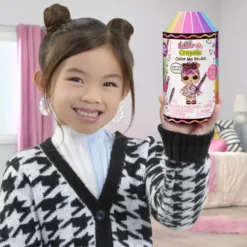LOL SURPRISE - LOVES CRAYOLA COLOR ME STUDIO POUPEE 7.5 CM