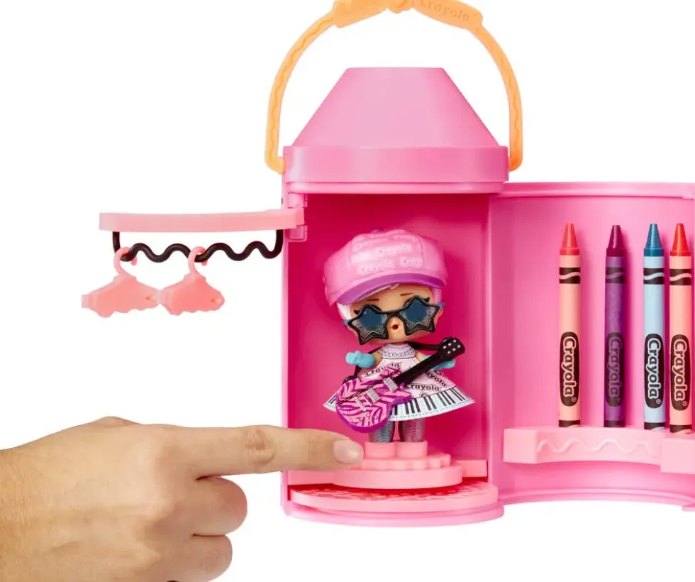 LOL SURPRISE - LOVES CRAYOLA COLOR ME STUDIO POUPEE 7.5 CM