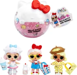 LOL SURPRISE LOVES HELLO KITTY TOTS POUPEES 7,5 CM