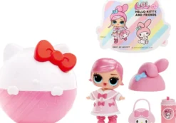 LOL SURPRISE LOVES HELLO KITTY TOTS POUPEES 7,5 CM
