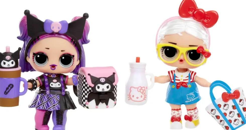 LOL SURPRISE LOVES HELLO KITTY TOTS POUPEES 7,5 CM