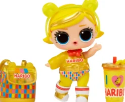 LOL SURPRISE -POUPEE LOVES MINI SWEETS X HARIBO DELUXE GOLDBEARS 7.5 CM