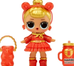 LOL SURPRISE -POUPEE LOVES MINI SWEETS X HARIBO DELUXE GOLDBEARS 7.5 CM