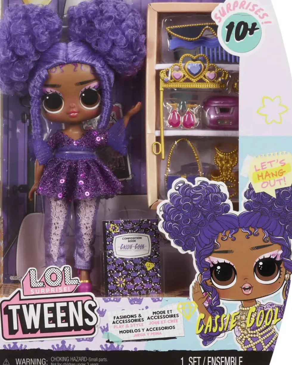 LOL SURPRISE TWEENS -POUPEE MANNEQUIN 17 CM CASSIE COOL