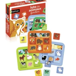 LOTO DES ANIMAUX FAMILIERS