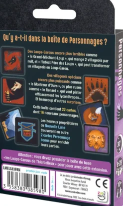 LOUPS-GAROUS - EXTENSION PERSONNAGES VERSION ECO