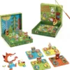 LUDO WOOD - 4 GAMES