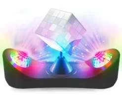 LUMIERE DISCO AVEC CUBE