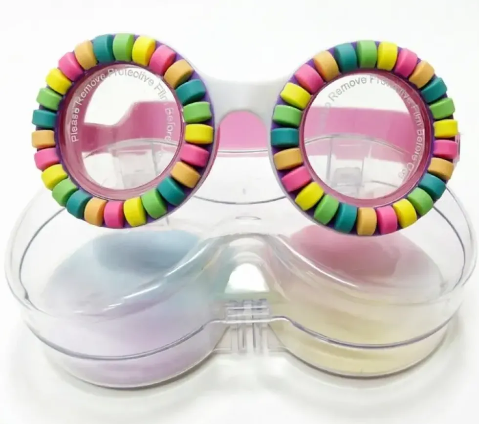 LUNETTES DE PISCINE MULTICOLORES