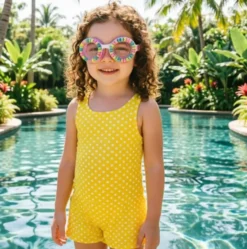 LUNETTES DE PISCINE MULTICOLORES