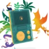 LUNII - FLAM - BALADEUR D'AVENTURES AUDIO INTERACTIVES POUR ENFANTS DES 7 ANS