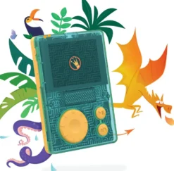 LUNII - FLAM - BALADEUR D'AVENTURES AUDIO INTERACTIVES POUR ENFANTS DES 7 ANS