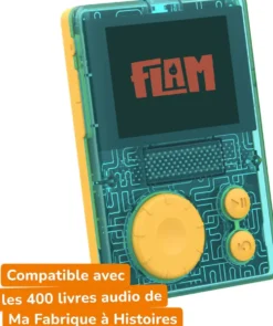 LUNII - FLAM - BALADEUR D'AVENTURES AUDIO INTERACTIVES POUR ENFANTS DES 7 ANS
