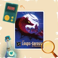 LUNII - LIVRE AUDIO FLAM - LES LOUPS-GAROUS DE THIERCELIEUX