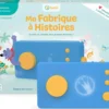 LUNII - MA FABRIQUE A HISTOIRES BLEUE- CONTEUSE INTERACTIVE POUR ENFANTS DES 3 ANS