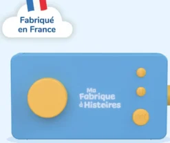 LUNII - MA FABRIQUE A HISTOIRES BLEUE- CONTEUSE INTERACTIVE POUR ENFANTS DES 3 ANS