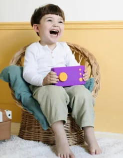 LUNII - MA FABRIQUE A HISTOIRES - VIOLETTE - CONTEUSE INTERACTIVE POUR ENFANTS DES 3 ANS