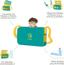 LUNII - MA POCHETTE DE TRANSPORT ET DE PROTECTION POUR CONTEUSE