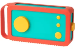 LUNII - ODILE - COQUE OFFICIELLE EN SILICONE ORANGE TONIQUE POUR MA FABRIQUE A HISTOIRES