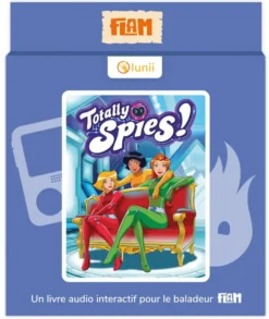 LUNII - TOTALLY SPIES - LIVRE AUDIO INTERACTIF DES 9 ANS A ECOUTER FLAM