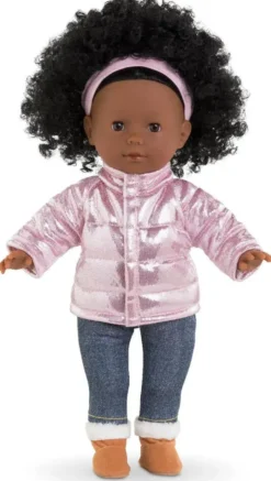 MA COROLLE - DOUDOUNE ROSE - VETEMENT POUR POUPEE - COROLLE VETEMENTS