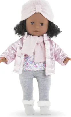 MA COROLLE - DOUDOUNE ROSE - VETEMENT POUR POUPEE - COROLLE VETEMENTS