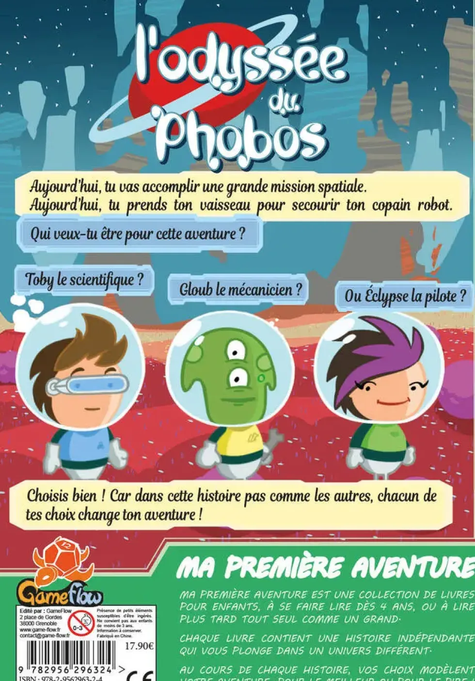 MA 1ERE AVENTURE - PHOBOS VERSION LONGUE