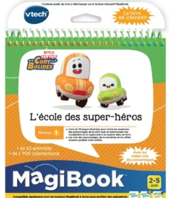 MAGIBOOK - TUT TUT CORY BOLIDES - L'ÉCOLES DES SUPER-HÉROS